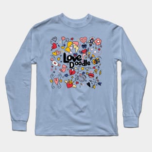 Love doodle Long Sleeve T-Shirt